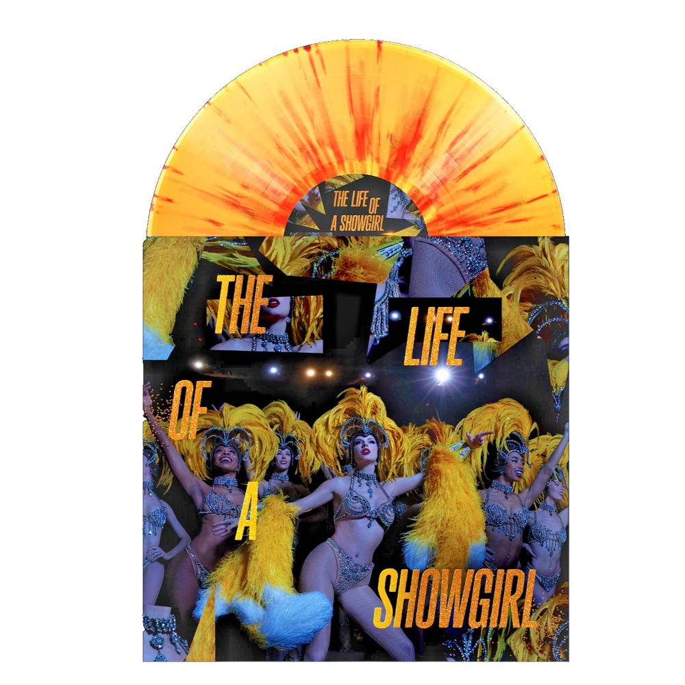 Taylor Swift Life Of A Showgirl Vinyl LP Yellow Lovely Bouquet Limited Edition
